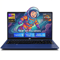 thumbnail image 1 of 15.6" IPS FHD-Gaming-Laptop AMD Ryzen 7 Pro 6850U 32GB LPDDR5 RAM 2TB SSD (Beat i7-1360P, 8 Cores Up to 4.7GHz) AMD Radeon 680M GPU with 100W Type-C Backlit Keyboard Fingerprint Blue, 1 of 7