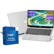 15.6 IPS-FHD-Laptop, 16GB RAM 1TB SSD Intel Pentium Quad Core N100, Backlit Keyboard Fingerprint Beat to i3-1115G4 Up to 3.4GHz Computer for Student-Home WiFi 6 BT5.2 Win 11