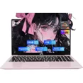thumbnail image 1 of 15.6" IPS FHD-Laptop, 32GB RAM 1TB SSD AMD Ryzen 5(Beat i5-1135G7, 4 Cores Up to 3.7GHz) Student Computer with 65W Type-C, 2 Years Warranty, Fingerprint, Backlit Keyboard, Numpad, Rose Gold, 1 of 6