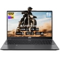 thumbnail image 1 of 15.6" IPS FHD-Laptop, 32GB RAM, 1TB SSD, Intel 6-Cores i3-1215U (Beat i5-1135G7), 65W Type-C, Fingerprint, Computer with Backlit Keyboard Fingerprint laptops for Business and Student, Wi-Fi 6, Win 11, 1 of 10