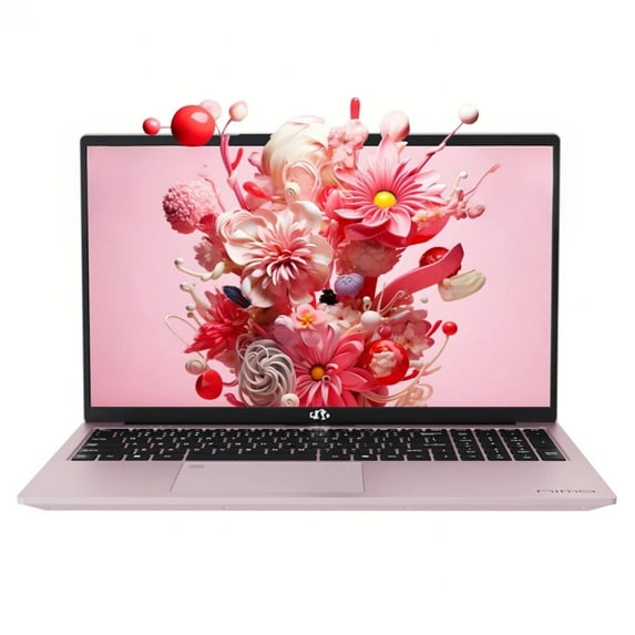 15.6 IPS FHD-Laptop, 8GB RAM 128GB SSD Intel Pentium Quad Core N100 (Up to 3.4GHz) Student-Laptop,2 Years Warranty, Computer with Backlit Keyboard Fingerprint Home-laptop, Pink