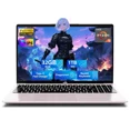 thumbnail image 1 of 15.6'' IPS FHD Student Laptop, 32GB RAM 1TB SSD AMD Ryzen 5(Beat i5-1135G7, 4 Cores Up to 3.7GHz) Computer with 65W Type-C, Fingerprint, Backlit Keyboard, BT5.2, RoseGold, 1 of 7