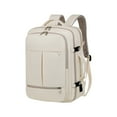 thumbnail image 1 of 15.6 Inch Laptop Backpack for Travel & Business | USB Charging Port, Luggage Strap, Water-Resistant Nylon | Multi-Compartment Computer Bag with Tablet Slot, 1 of 4