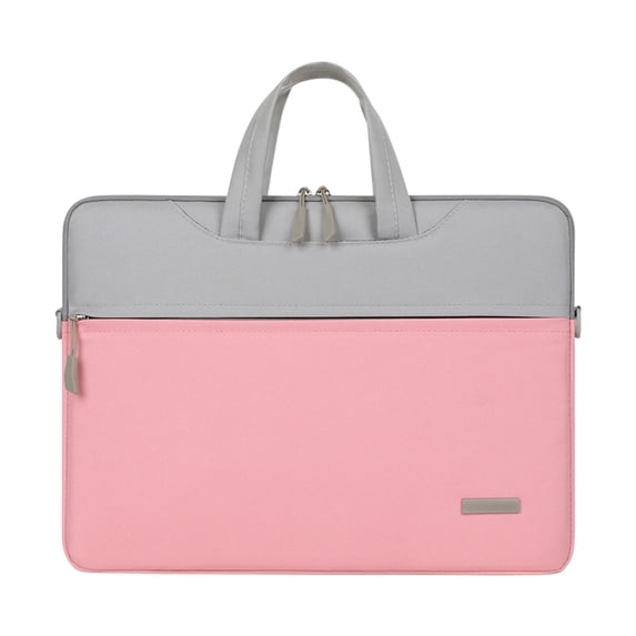 15.6-Inch Laptop Bag, Waterproof and Shockproof Design with Comfortable Fabric, Multiple Storage Compartments for Organization, Includes Trolley Strap for Portable Travel Use