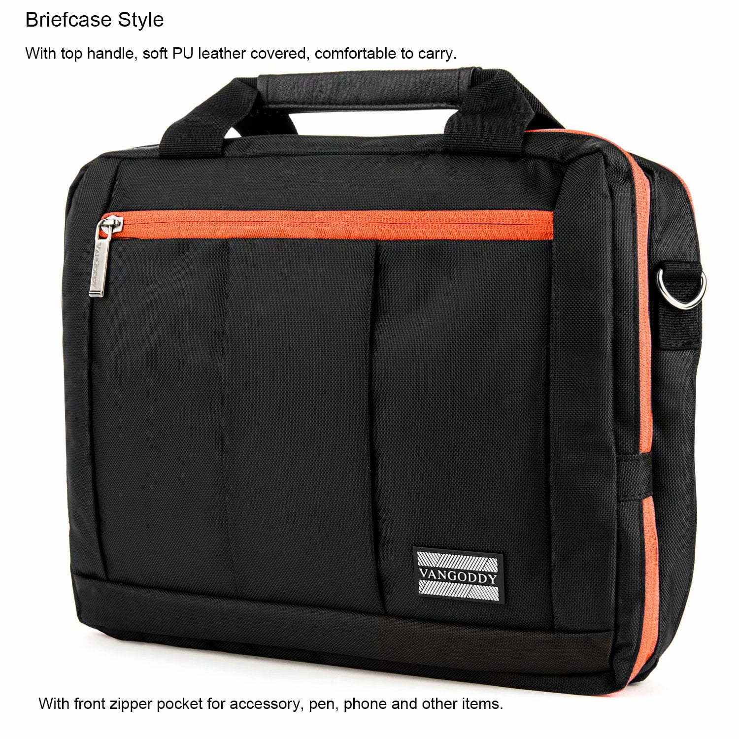 15.6 Inch Laptop Bag with Cable Organizer with 7 Ports USB Data Hub Walmart