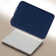 thumbnail image 1 of 15.6 Inch Laptop Sleeve Case, Linen Fabric Protective Bag Water Resistant, Front Pocket For Chargers Accessories, Lightweight Compatible (H), 1 of 6