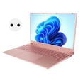 thumbnail image 1 of 15.6 Inch Laptop for Intel N5095CPU 16GB RAM 128G ROM 1920x1080 HD Fingerprint Unlock Laptop Computer 100?240V Rose Gold 16G RAM 128G ROM EU Plug, 1 of 5