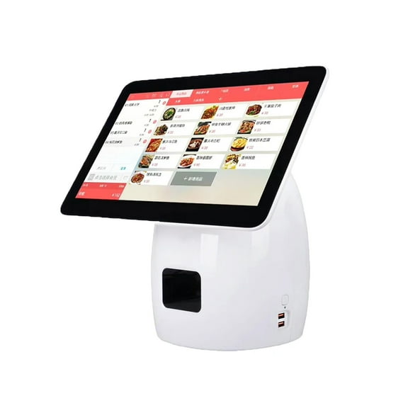 15.6 Inch Monitor Cash Register, All In One POS Machine Software For Restaurant HS-C88 ,Perfect Design