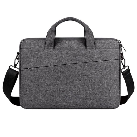 15.6 Inch Shockproof Laptop Sleeve Case Briefcase Bag Water Resistant for Laptops, Notebooks, Ultrabooks, Netbooks,Dark gray