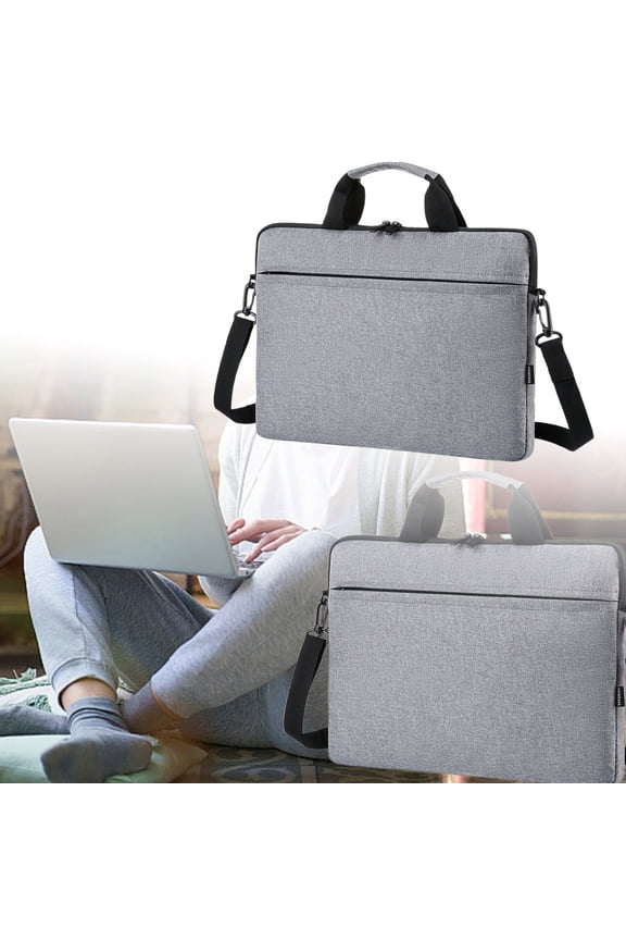 15.6 Inch Water Resistant Laptop Messenger Bag Business Briefcase Shoulder Bag with Adjustable Strap Compatible with Most 15-16 Inch Notebooks Computer Case for Work Office Travel