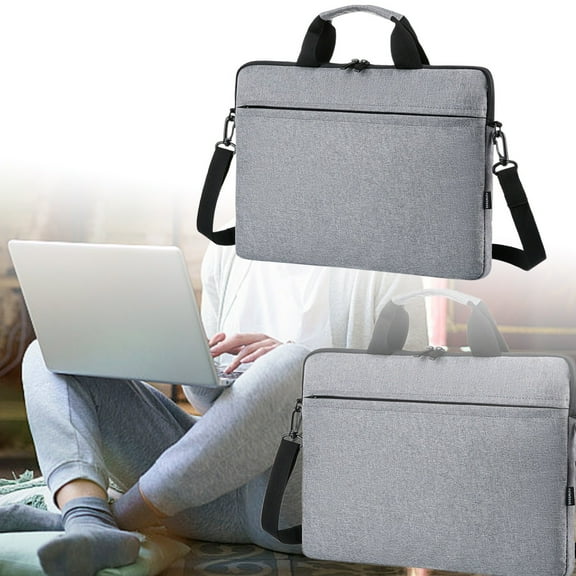 15.6 Inch Water Resistant Laptop Messenger Bag Business Briefcase Shoulder Bag with Adjustable Strap Compatible with Most 15-16 Inch Notebooks Computer Case for Work Office Travel