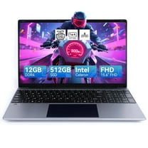 15.6''Laptop 12GB DDR4 512GB SSD, Quad-Core Intel Celeron N5095 Processors, 1080P Ips Fhd Display Laptop Computer, Numeric Keypad,Bluetooth 4.2, 2.4/5G Wifi