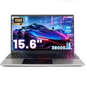 AEEZO 15.6 inch Laptop for Students and Office   16GB RAM, 512GB SSD, Intel N5095, Gray