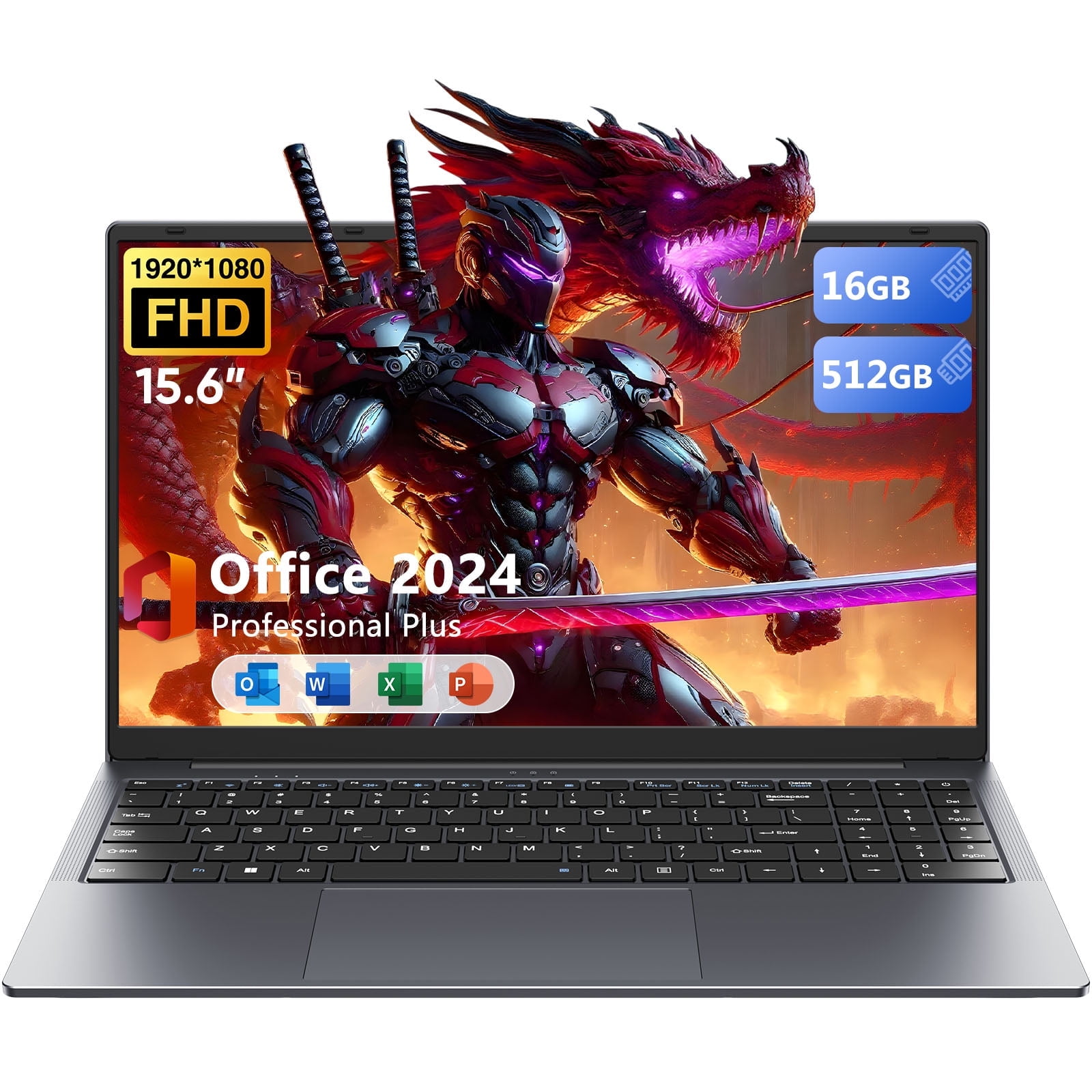 Eyy Core i5 ノートパソコン Office 2024 搭載 16.0型 Eyy ノートPC
