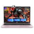thumbnail image 1 of 15.6" Light-Gaming-Laptop, 8 Cores AMD Ryzen 7 Pro 6850U 32GB LPDDR5 RAM 1TB SSD (Beat i7-1360P Up to 4.7GHz) AMD Radeon 680M GPU IPS FHD Computer with 100W Type-C Backlit Keyboard Fingerprint, 1 of 7