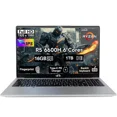 thumbnail image 1 of 15.6" New Gaming Laptop Computer 6 Cores AMD Ryzen 5 6600H 16GB DDR5 RAM 1TB SSD 660M 6nm GPU-Computer with 100W Type-C Backlit Keyboard, Fingerprint Silvery, 1 of 9