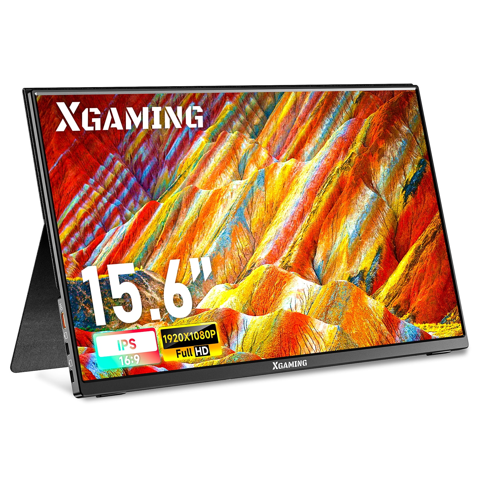 15.6" Portable Monitor, MEMZUOIX 1080p Office Monitor Gaming Monitor