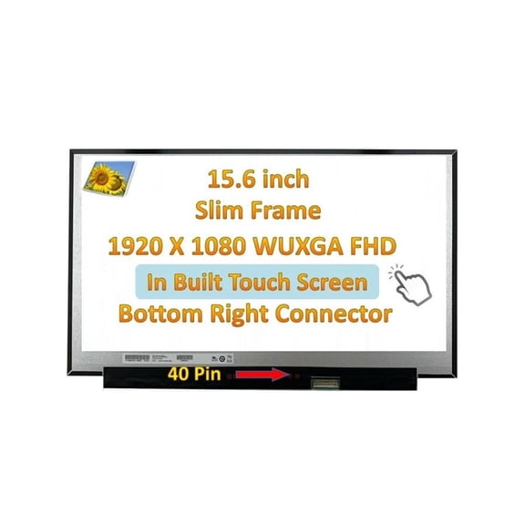 15.6" Touch IPS LED LCD Screen for Acer Aspire 3 15 N23c3 FHD 1920x1080 Display