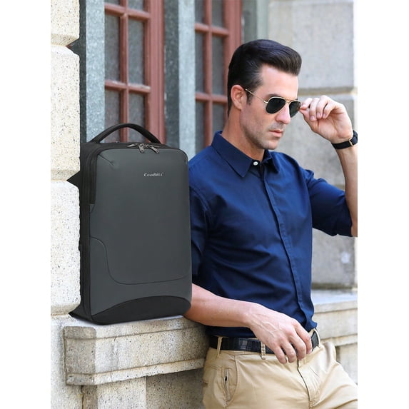 15.6'' Water Repellent Nylon Material Backpack With Multi-Compartments, Multi-Pockets. The Front Pocket With Waterproof Zipper. The Interior Computer