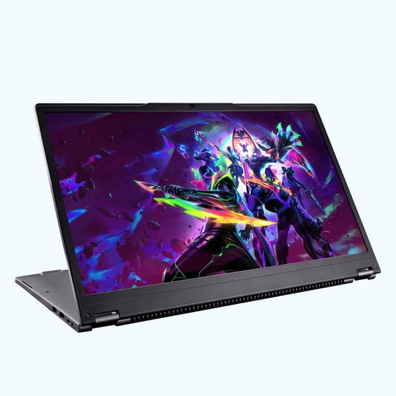 15.6 inch 2 in 1 Laptop, AMD R3-3200U, 16GB RAM, 512GB SSD, FHD Touchscreen, Backlit Keyboard, Fingerprint Unlock, 360 Rotating