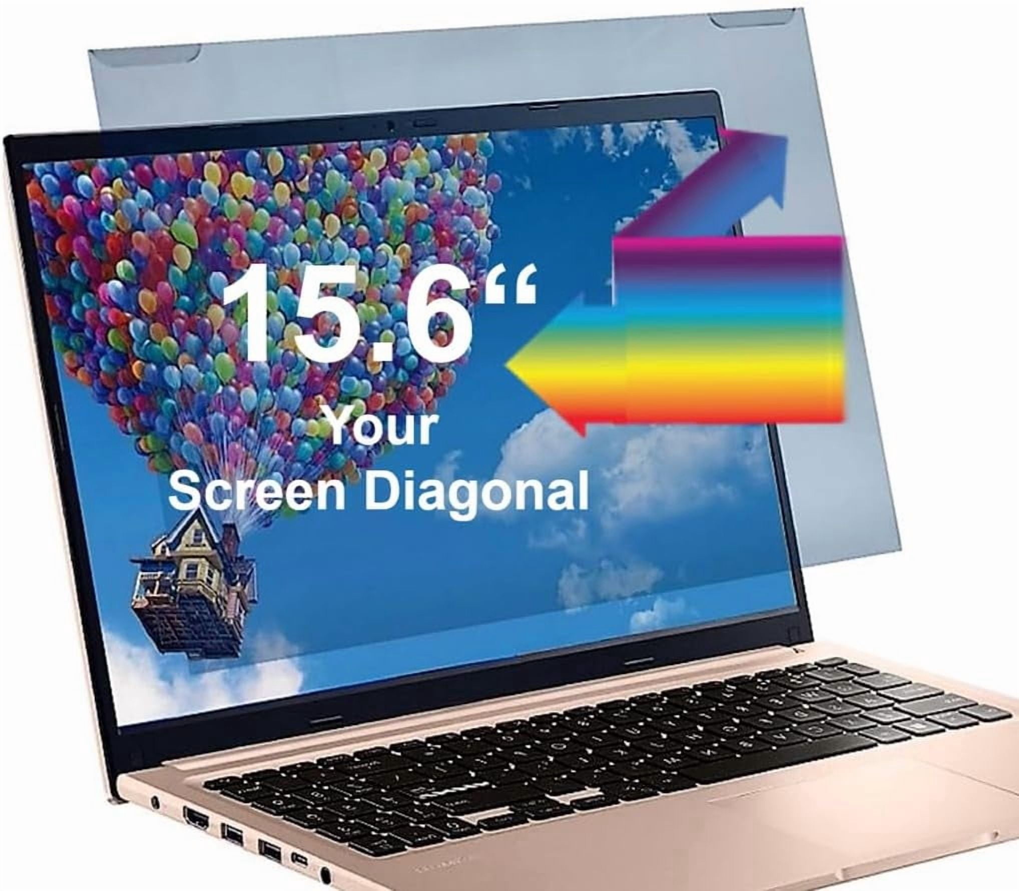 15.6 inch Diagonal Blue Light Blocking Screen Protector Filter. Panel ...