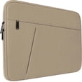 thumbnail image 1 of 15.6 inch Laptop Sleeve, Shockproof Protective Computer Carrying Cover with Front Pocket, Briefcase Handbags Laptop Case for 15.6 inch HP, Dell, Acer, Asus, Notebook, Khaki, 1 of 14