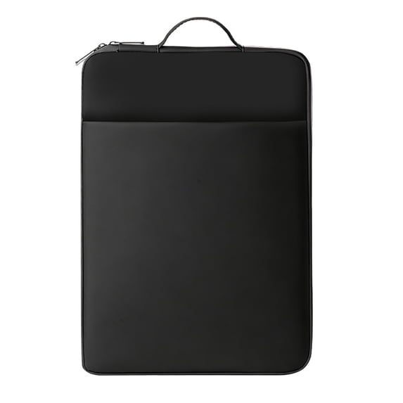 15.6 inch Laptop Sleeve, Waterproof Lightweight Protective Cover Bag, Computer Sleeve Handbag with 2 Pockets, Laptop Cover Compatible with 15.6" HP Dell G15 Computer Notebook, Black