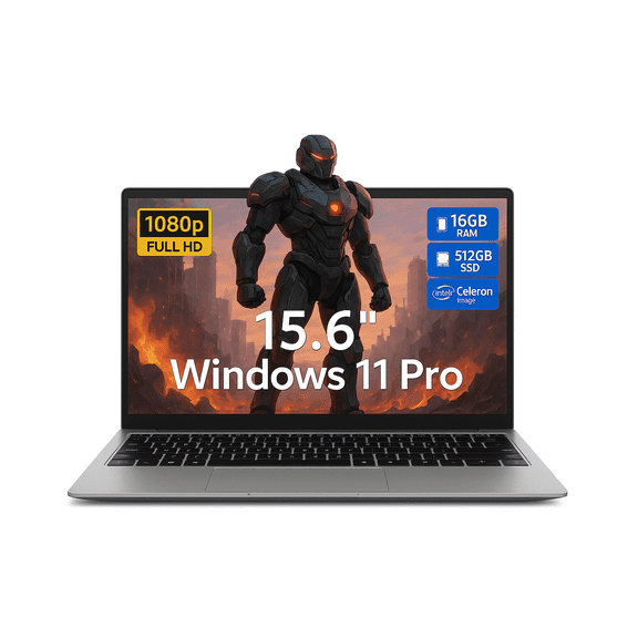 15.6 inch N150 processor Portable Laptop Computer 8GB+256GB