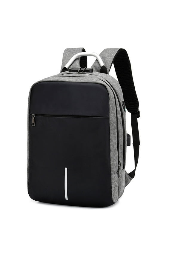 15.6-inch Protective Laptop Backpack for Business Office, Travel Commuter Backpack with USB Charging Port for Up to 15.6” Laptop MacBook, Water-resistant Computer Bag for Men Women