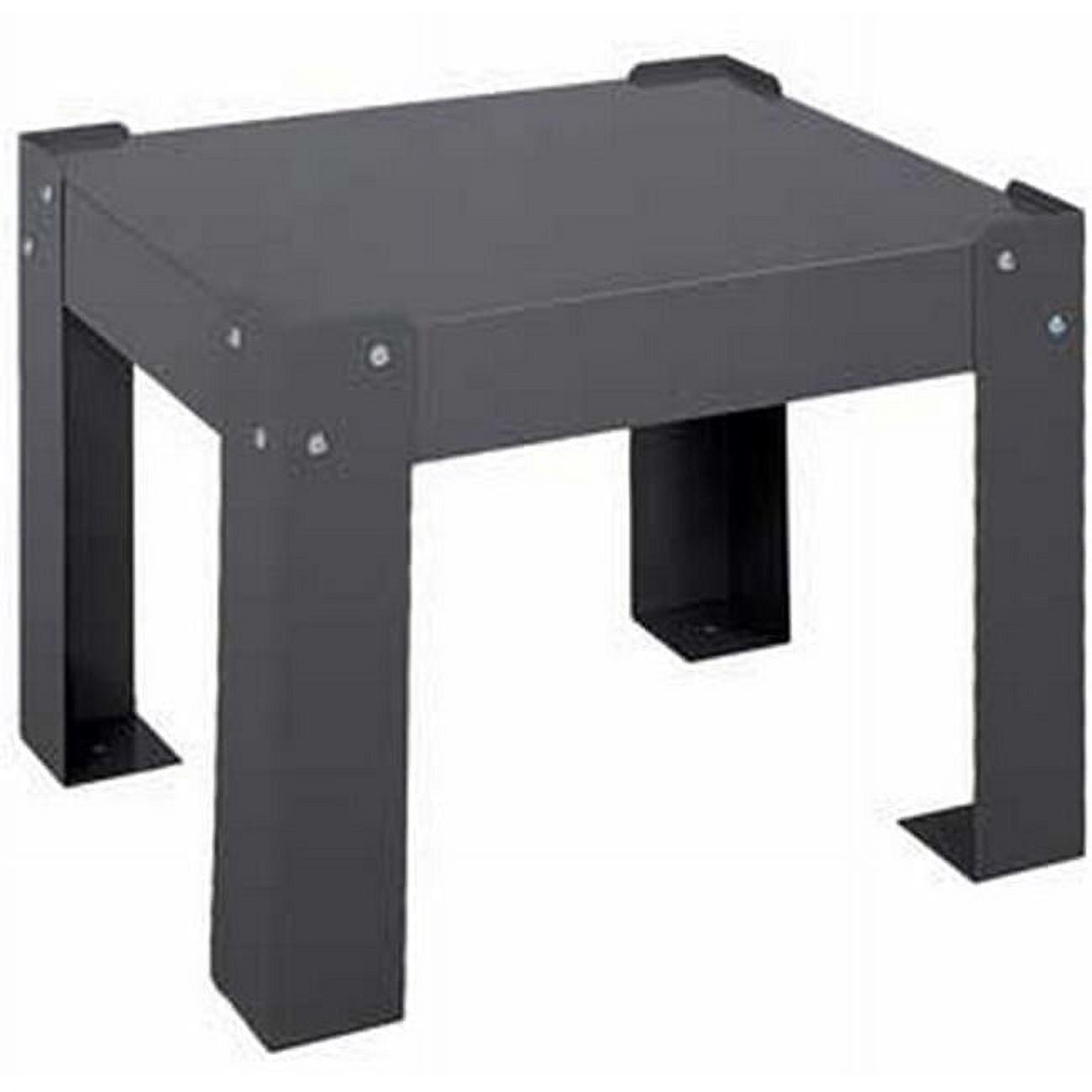 15.63 x 20.63 x 16.25 in. Steel Base for Large Slide Racks, Gray ...