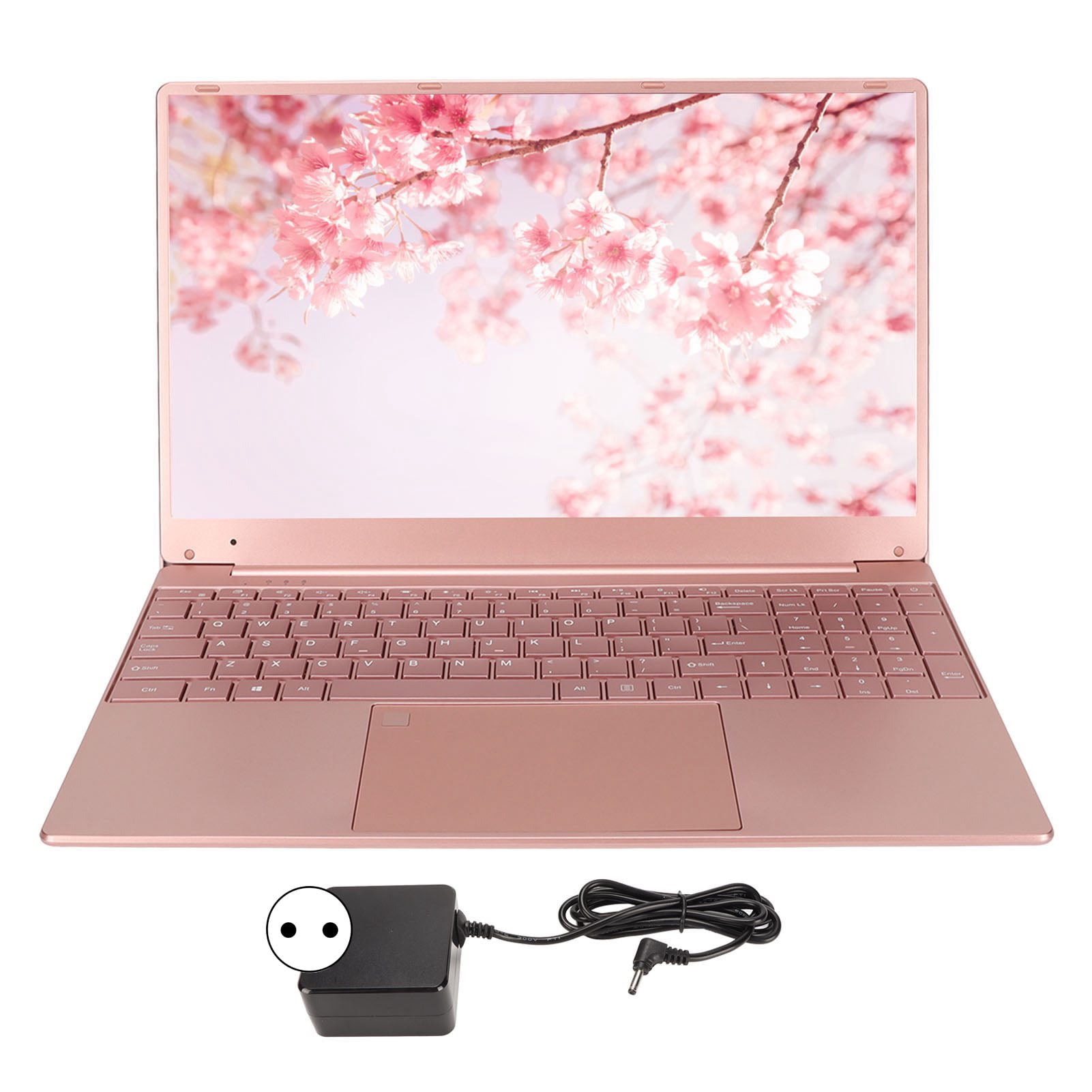 15.6in Laptop for Intel N5095 CPU for Window11 Pink Laptop with