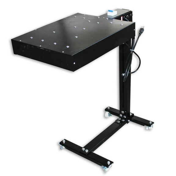 15.7*15.7 Inch Flash Dryer Screen Printing Ink Curing Dryer Stand Screen Printing Equipment with Movable Wheel and Height Adjustable 110V