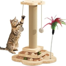 Petmaker 80-PET6180 Interactive Cat Scratching Post- Built-In