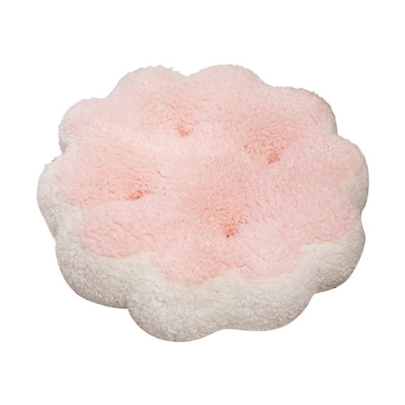 15.7" Flower Macaron Seat Cushion, Soft Plush Decorative Throw Pillow with PP Cotton Filling, 2-in-1 Comfort Support for Office Chair and Home Sofa, Lightweight and Portable