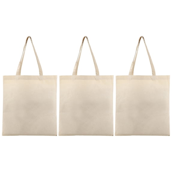 15.7"H X 11.8"W Cotton Reusable Shopping Bag Simple Fashion Tote Bags Decorate Your Own Gift Bag Storage Case,C,Cotton