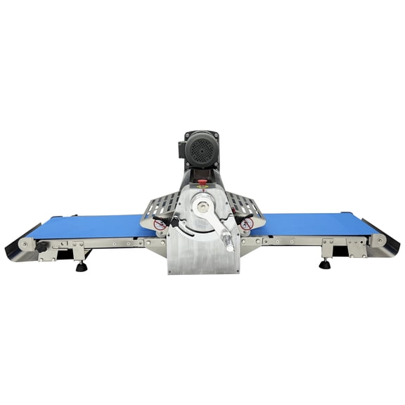 15.7 Inch Commercial Dough Sheeter Reversible Foldable Dough Pressing Machine Pastry Bread Sheeter 110V 0.04-1.38" Thickness