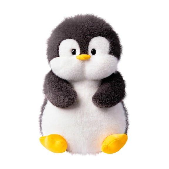 15.7 Inch Cute Penguin Plush Doll, Lovely Penguin Cartoon Plushies Toys For Movie Night, Cuddly Soft Stuffed Animal Throw Pillow, Funny Gifts For Birthday Emotional Support Plush Toys