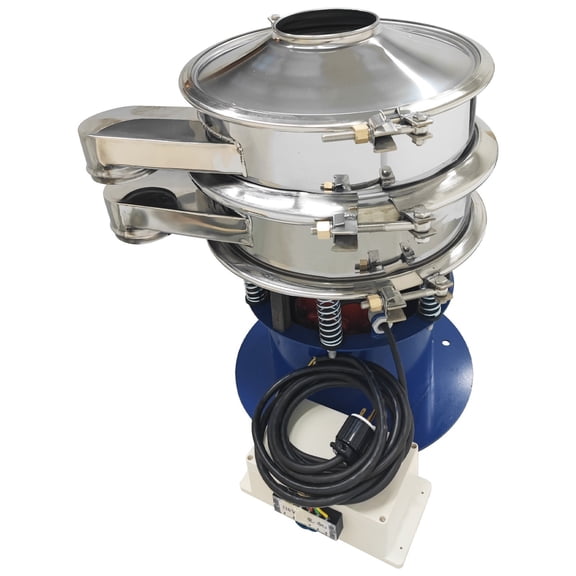 15.7 Inch Electric Vibrating Sieve Shaker Stainless Steel with 40 Mesh Screen