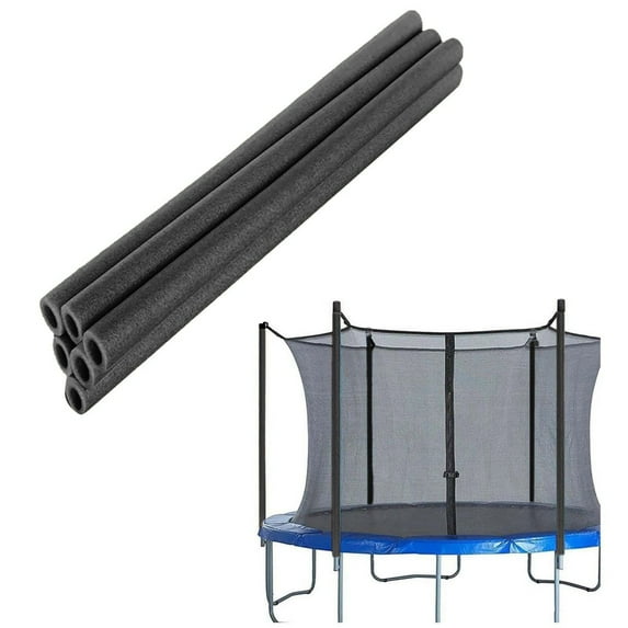 15.7" Trampoline Pole Foam Sleeves 6pcs Waterproof Protective Trampoline Spring Cover Padding for Indoor & Outdoor Children's Trampoline Accessories