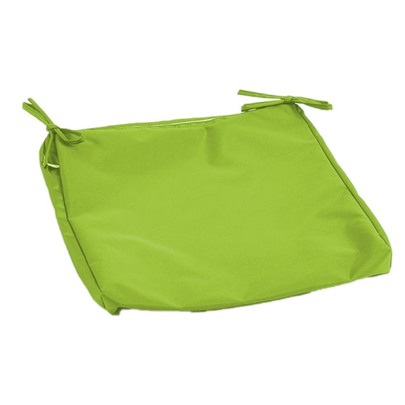 Outdoor Seat Cushion Covers with Ties & Zipper â Water-Repellent Patio Chair Slipcovers for Garden, Deck, Sofa â Non- Durable Furniture Protector (Multiple Sizes & Colors)