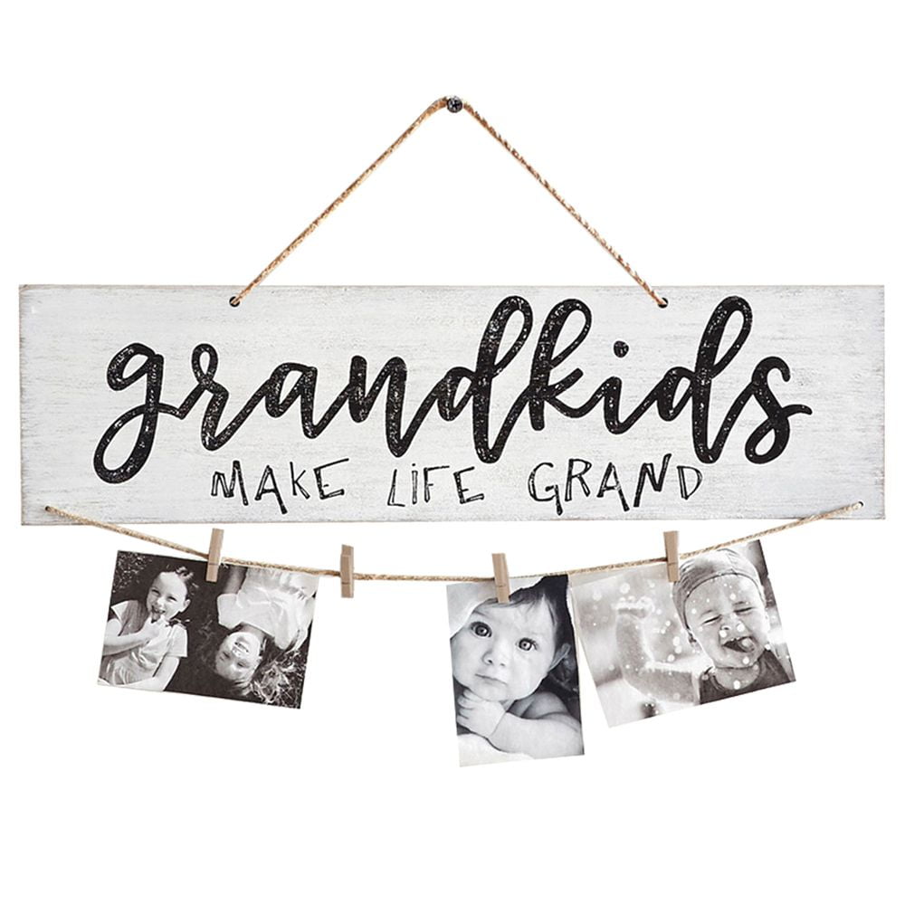 Grandma Gifts Christmas Gifts for Grandma Picture Frame, Birthday Gifts for  Grandma from Granddaughter & Grandson - Grandkids Make Life Grand, Grandpa