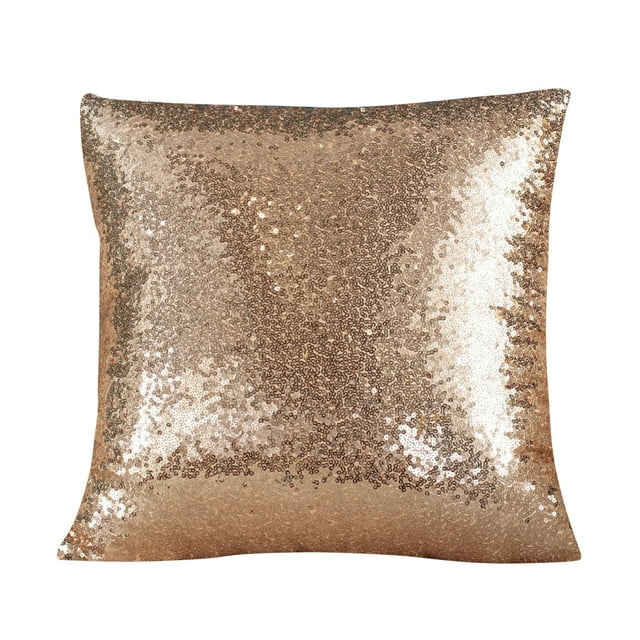 15.7''X15.7'' Sequin Pillowcase For Wedding Party Decoration Sequin
