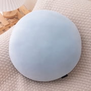 WYZCTTD 15.7 inch Ball Pillow Nordic Round Throw Pillows Round Decorative Pillow for Couch, Sofa, Bedroom Blue