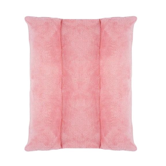 15.7 x 14In Washable Soft Rabbits Bed Thickened Bunnies Bed,Double Side Plush Rabbits Concave Bed Small Pet Flop Mat