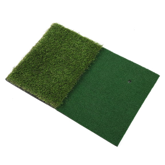 15.7 x 23.6 inches / 40 x 60 cm 2 in 1 Indoor Golf Putting Training Mat Moveable Golf Swing Practice Green Portable Hitting Turf Aid for Backyard Home Office Use