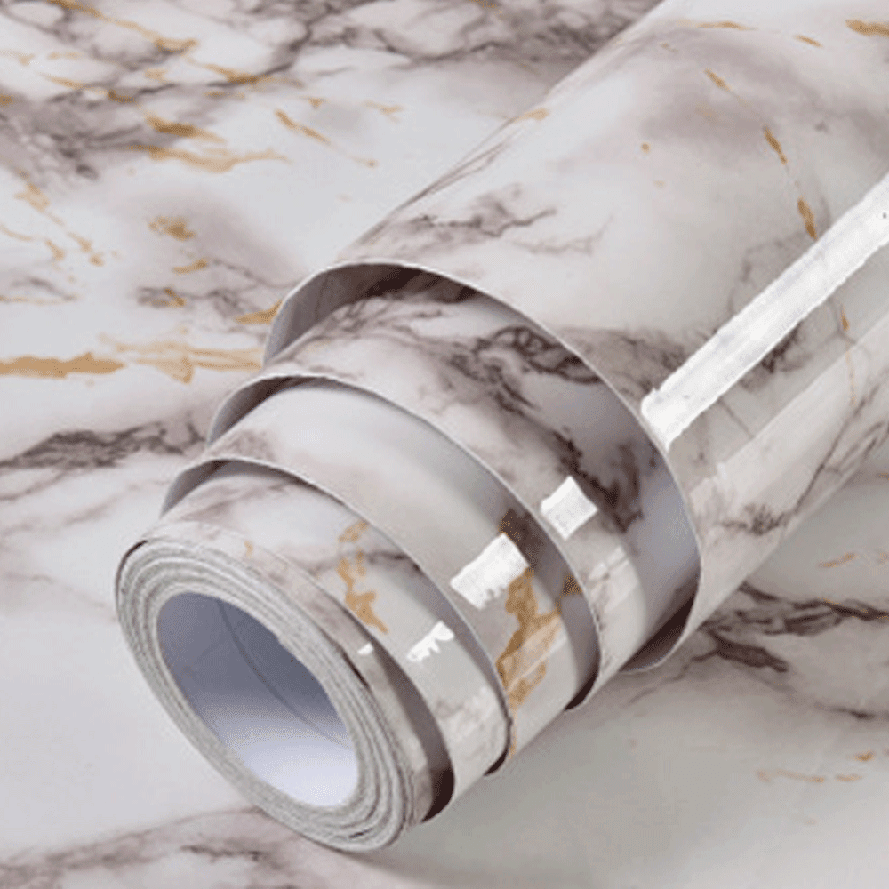 15.7''x118'' Marble Contact Paper Peel and Stick Countertops for