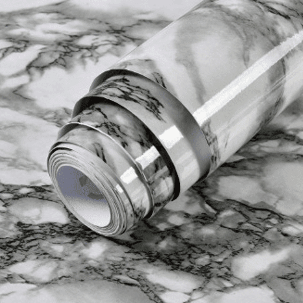15.7''x118'' Marble Contact Paper Peel and Stick Countertops for Kitchen Countertop Contact Paper Waterproof