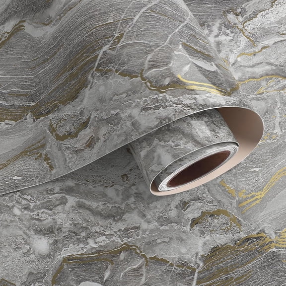 15.7''x78.7'' Glossy Marble Countertop Contact Paper  Marble Wallpaper Peel and  Counter  Covers Removable Self  Granite  Wrap for Kitchen Cabinets Desk Table