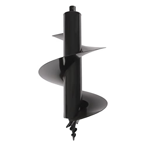 15.74'' Auger Drill Bit Post Hole Digger Auger Bit Planter Drilling Bit for Fence Railing Farm Garden Plant, Black 40 * 80cm (Drill Bit Only)$$Tools & Hardware Other