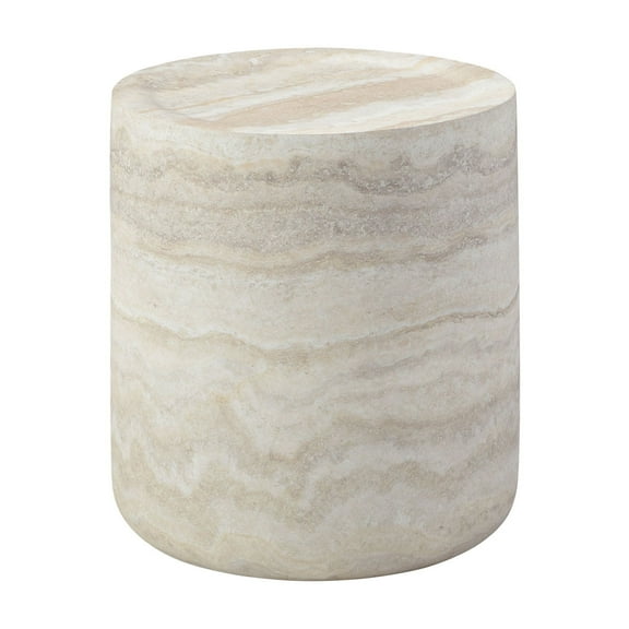 15.74 inch Faux MARS marble Pattern Coffee Tables for Living Room Round Tea table for Living Room, No Need Assembly.